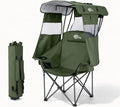 Bolosy Camping Chair with Canopy Beach Chair with Shade