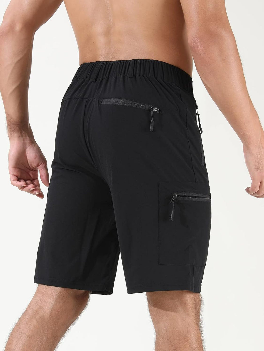 Suwangi Mens Hiking Cargo Shorts Casual Travel Tactical Short for Men