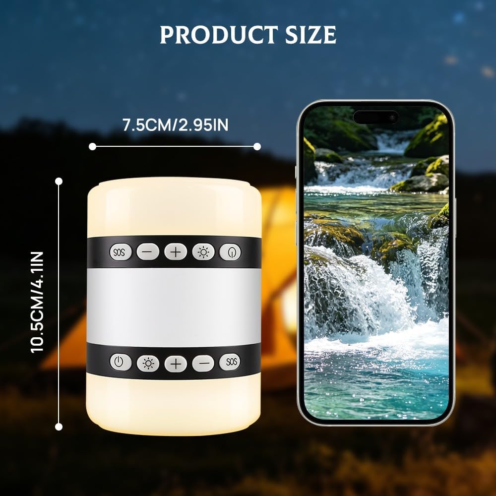 Dual Camping Lantern & Night Light Super Bright LED Camping Light