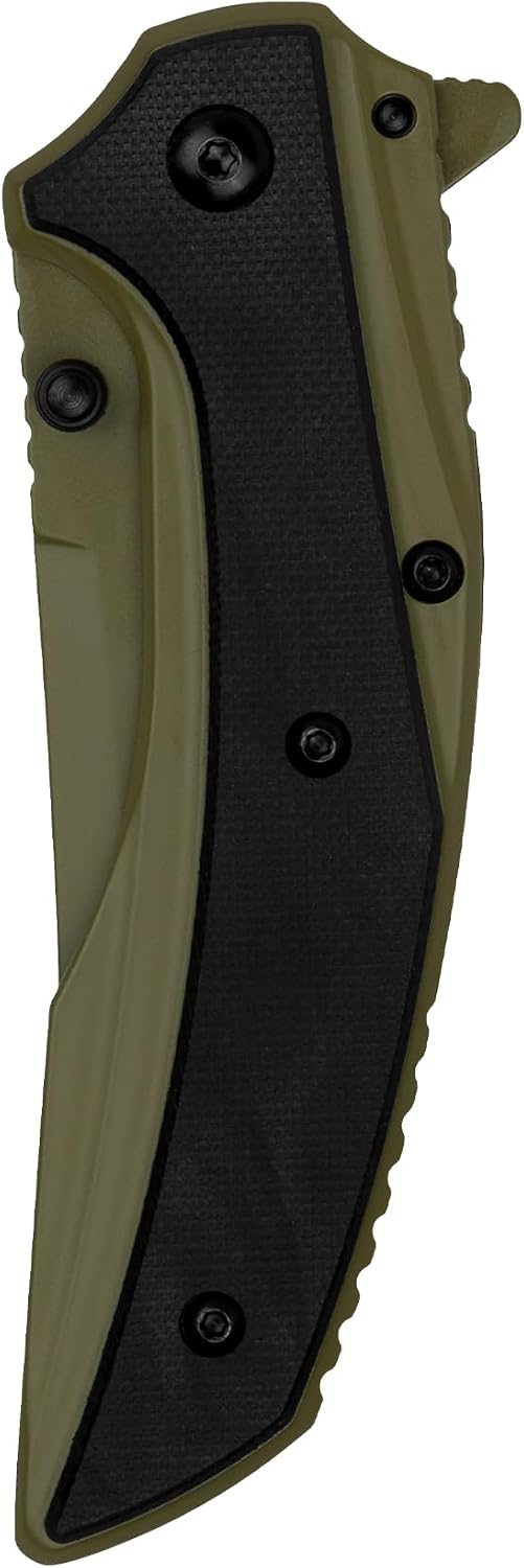 Kershaw Outright Folding Pocket Knife, 8Cr13MoV Stainless Steel Blade, Pocketclip