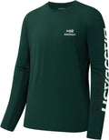 BASSDASH Fishing T Shirts for Men UV Sun Protection UPF 50+ Long Sleeve Tee T-Shirt
