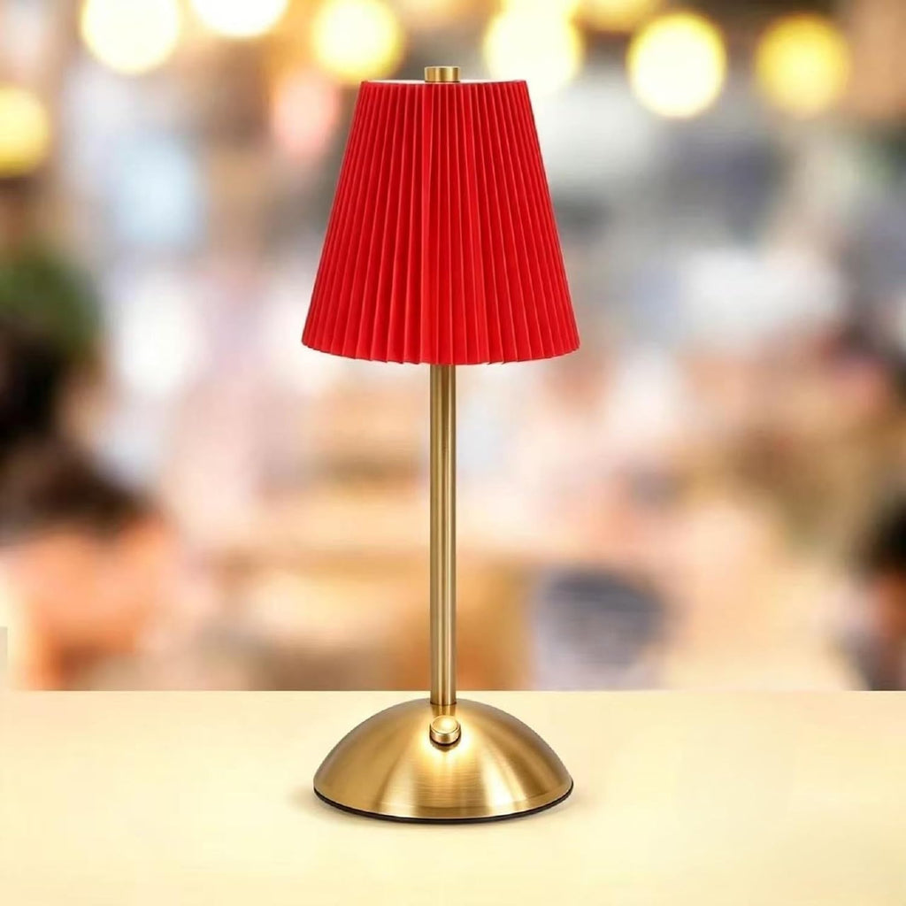 Table Lamps , Small Gold Table Lamp 12 Inch for Girl's Bedroom Cute Coquette Table Lamp with Fabric Shade Modern Decorative Bedside Light Small Princess Desk Lighting Boho Living Room (baby blue)