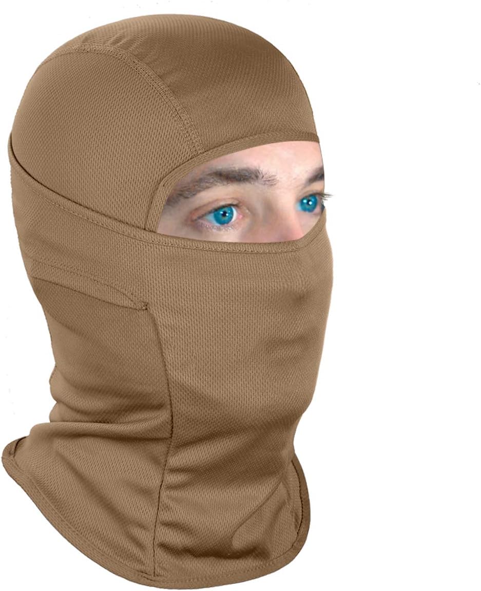 Achiou Ski Mask for Men and Women, Lightweight UV Balaclava Face Cover
