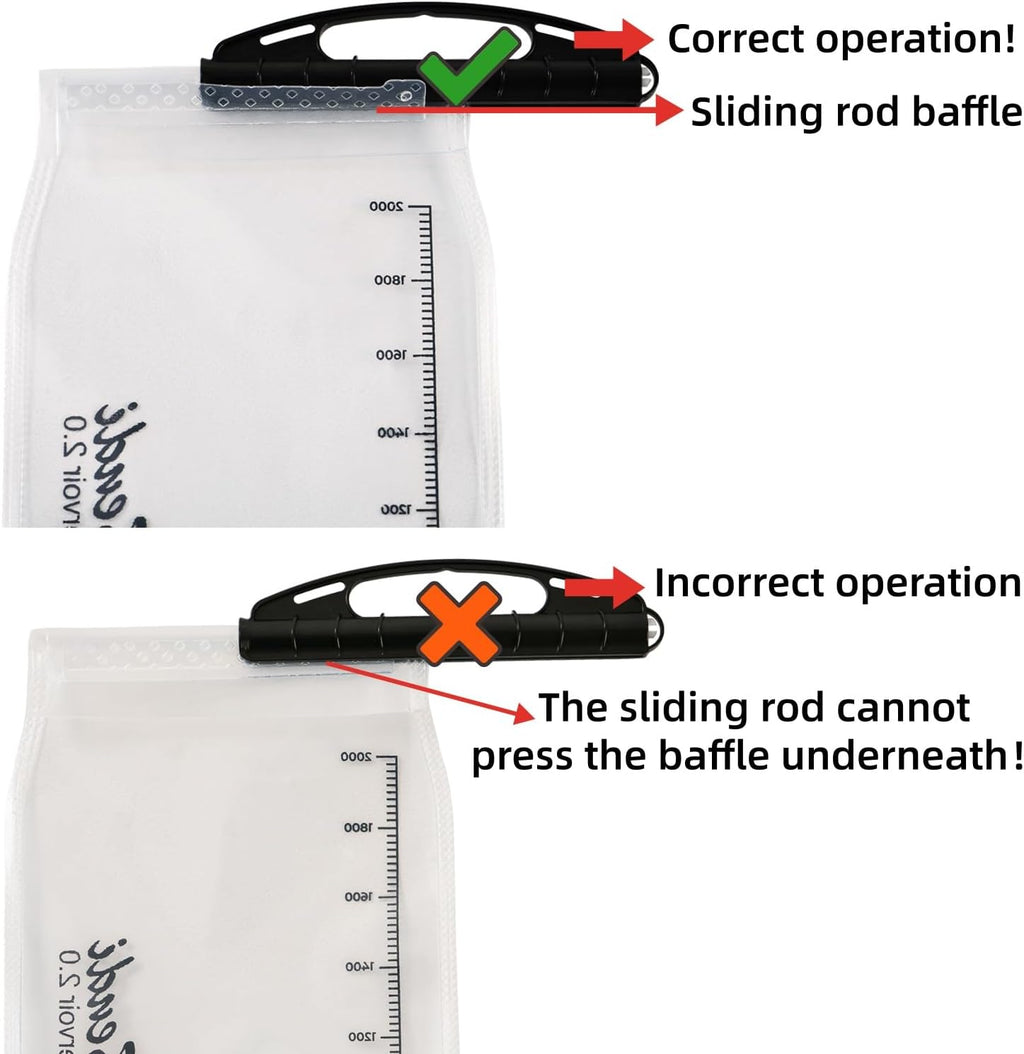 2 Pack Hydration Pack with 2L Backpack Water Bladder - Great for Outdoor Sports of Running Hiking Camping Cycling Skiing