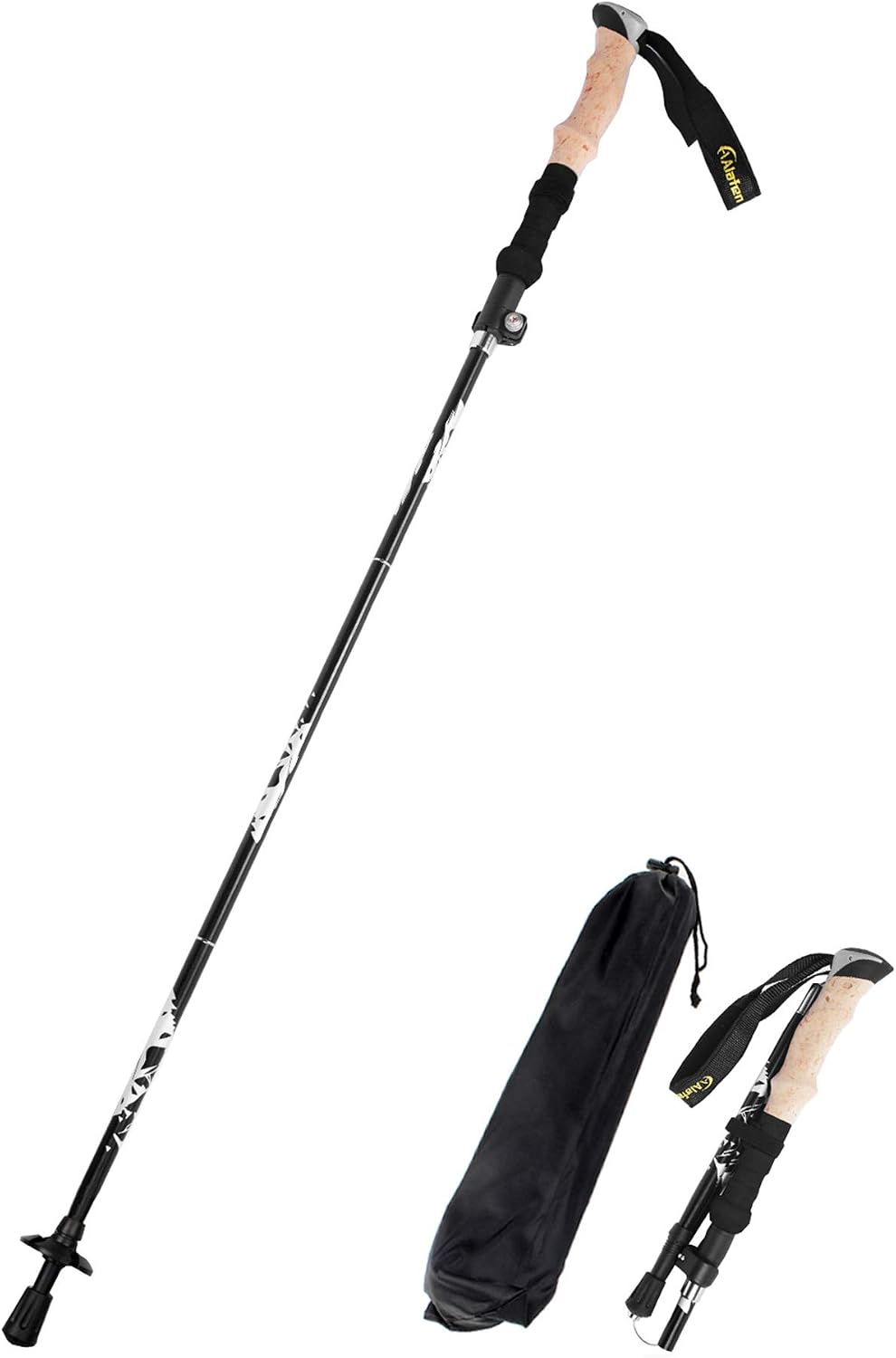 A ALAFEN 7075 Aluminum Collapsible Ultralight Trekking Pole