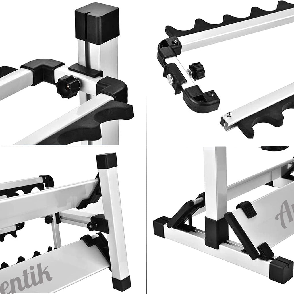 Aventik Aluminum Fishing Rod Rack 12 Rod Stand