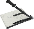 ZEQUAN B4 15" Heavy Duty Paper Cutter, Metal Base, Safety Lock, 10-Sheet