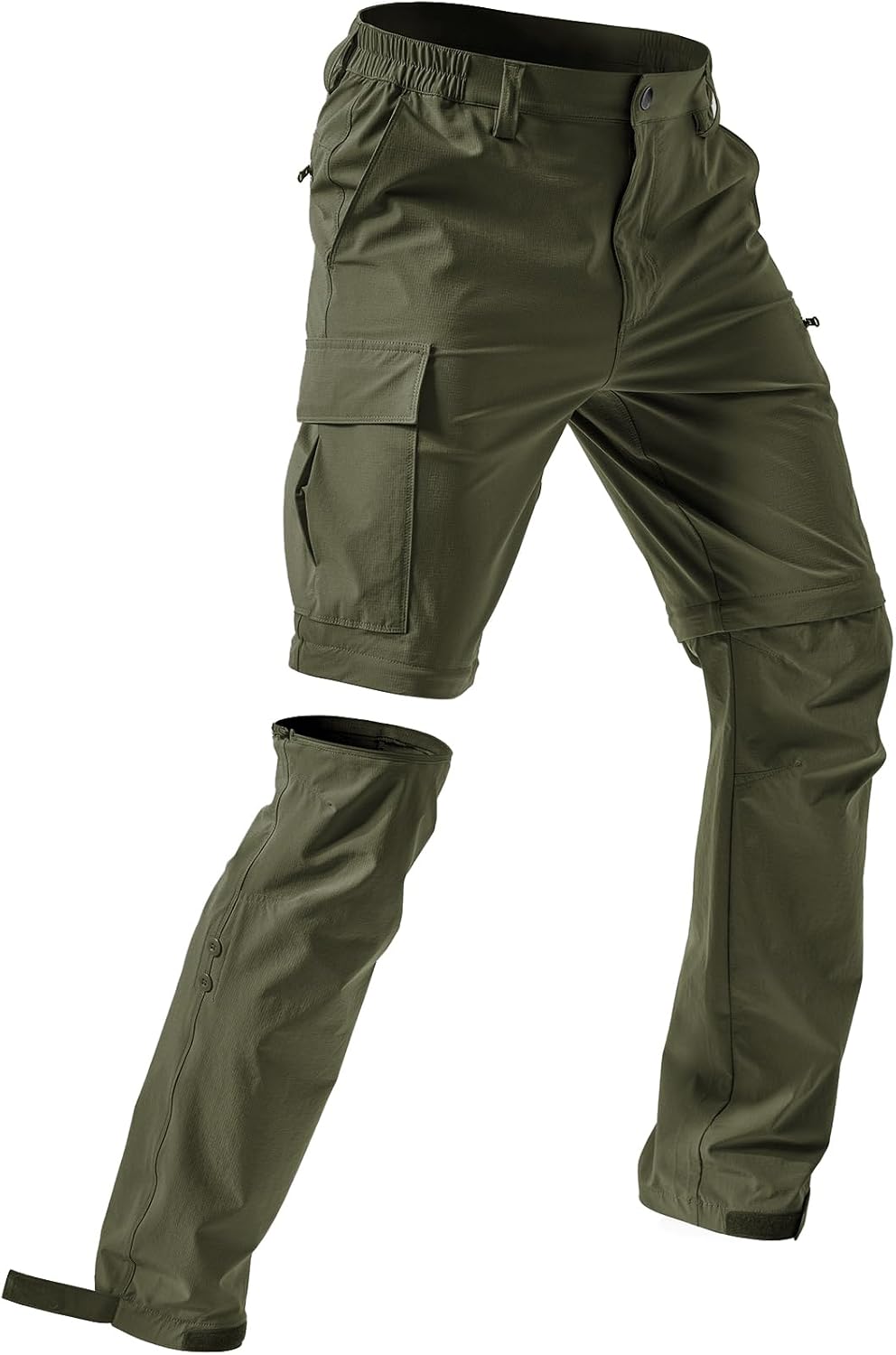 Moosehill Men's Hiking Pants: Convertible Quick-Dry