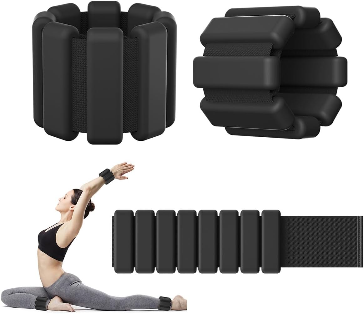 Ankle Weight Wrist Weight 2 Pack 1lb Each Adjustable