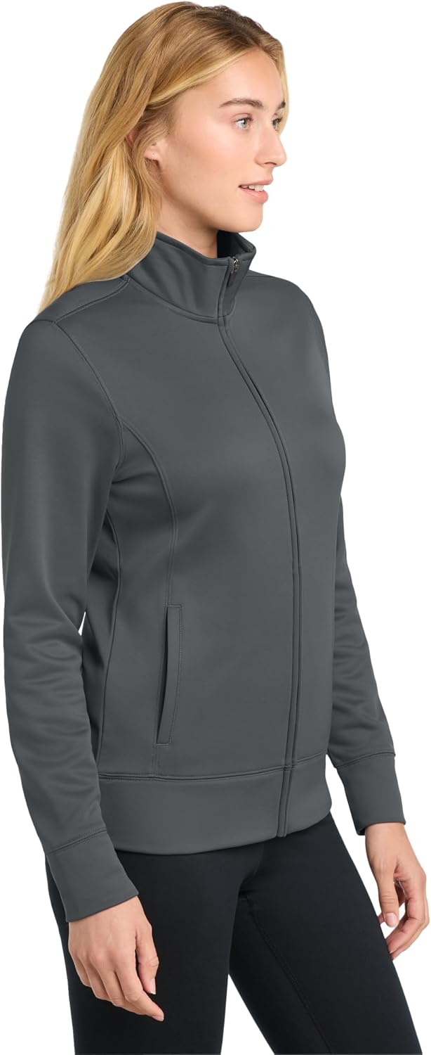 SPORT-TEK Women's Sport-Wick Fleece Full Zip Jacket