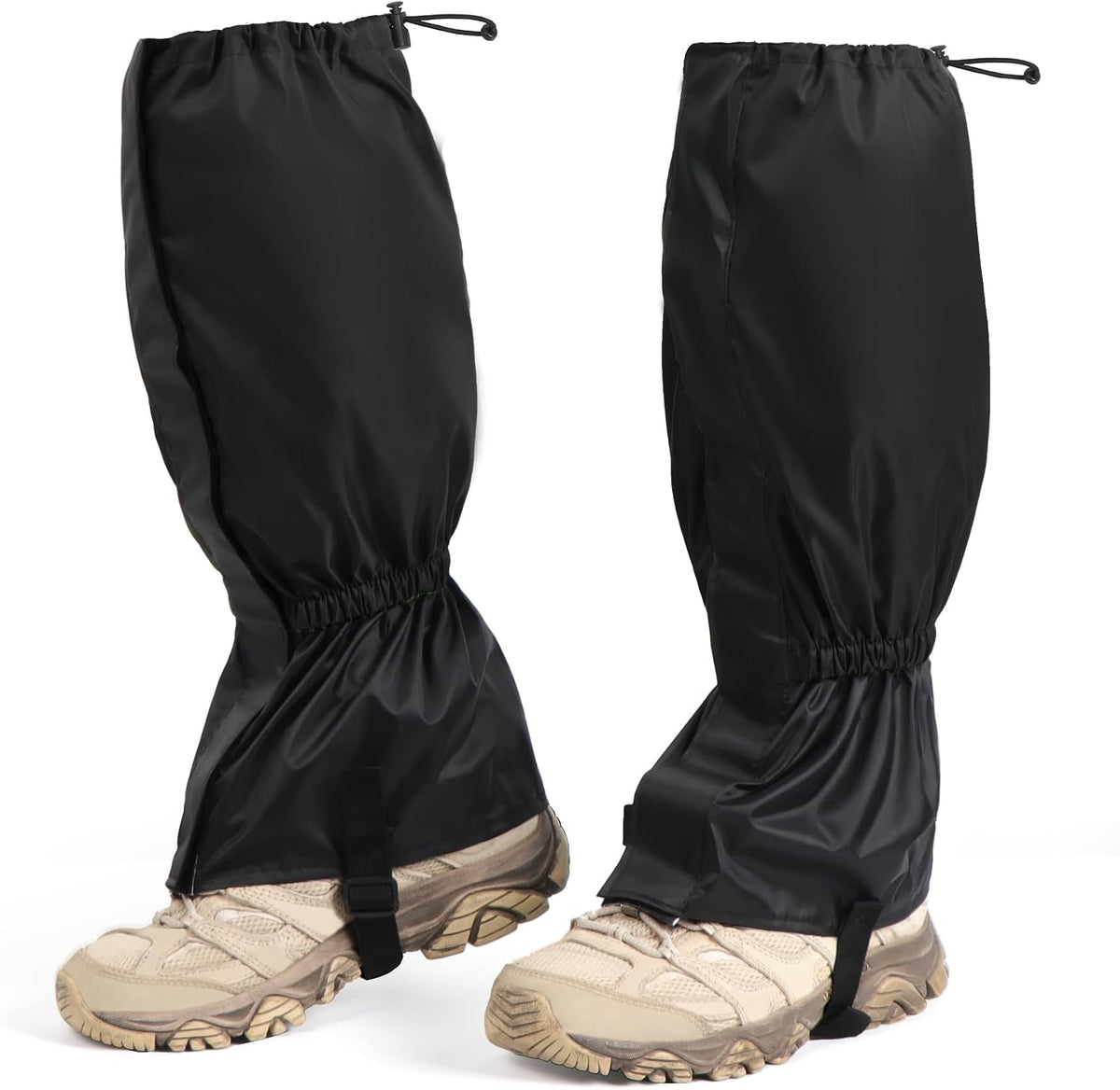 2 PCS Garden Trimming Leg Chaps, Waterproof Lawn Care Leg Gaiters, Adjustable Leg Gaiters, Weed Eating Leg Protectors for Women Men, Leg Guards for Garden and Farm Working Hiking Climbing Hunting