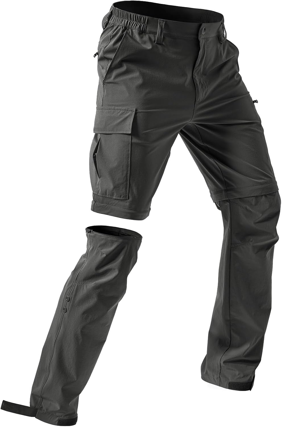 Moosehill Men's Hiking Pants: Convertible Quick-Dry