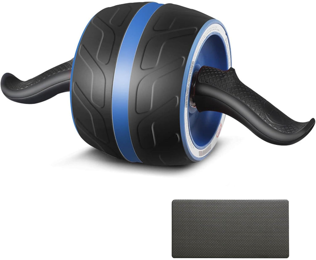 AB Wheel Roller with Resistance Spring, Automatic Rebound Core Trainer