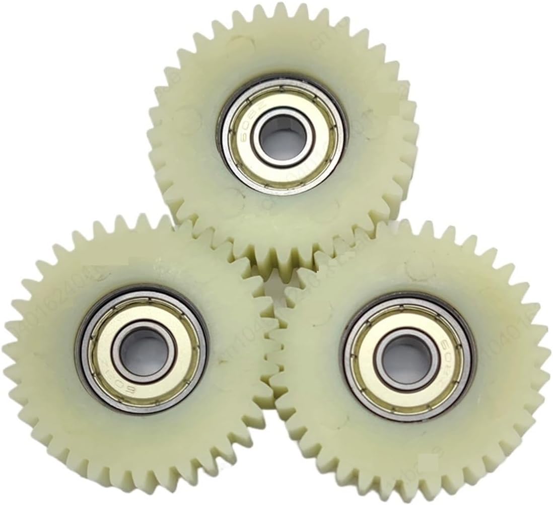Rqhddpeij E Bike Motor Gear 47.5x13.5mm Planetary Gear 36 Teeth Gears with 8mm Bearings Wheel Hubs Electric Bike Nylon Gear Compatible with Bafang Motor E-Bike Parts