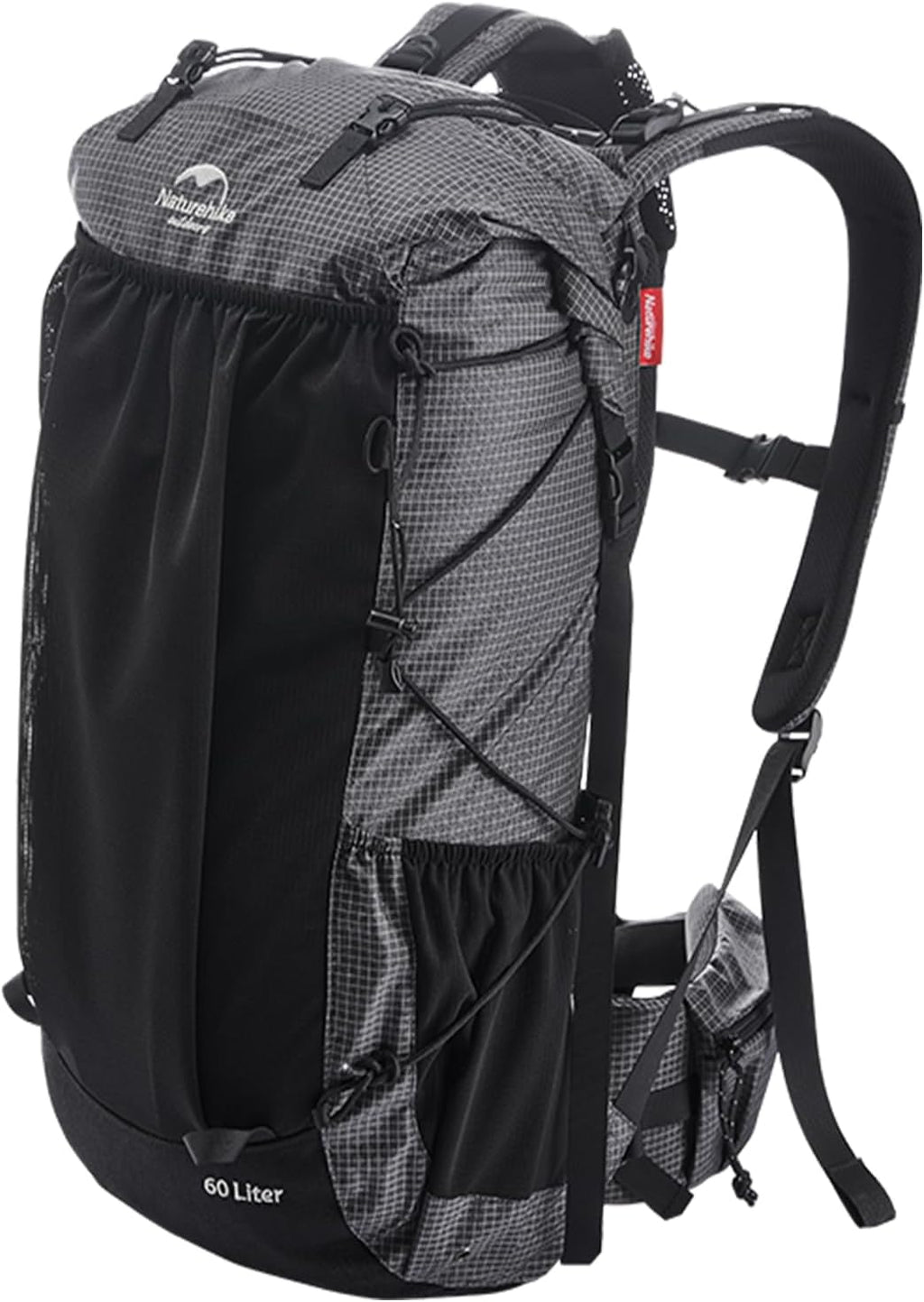 Naturehike 65L Rock Upgraded Internal Frame Hiking Backpack for Outdoor Camping Travel Backpacking with Rain Cover Ultralight Backpack for Adults