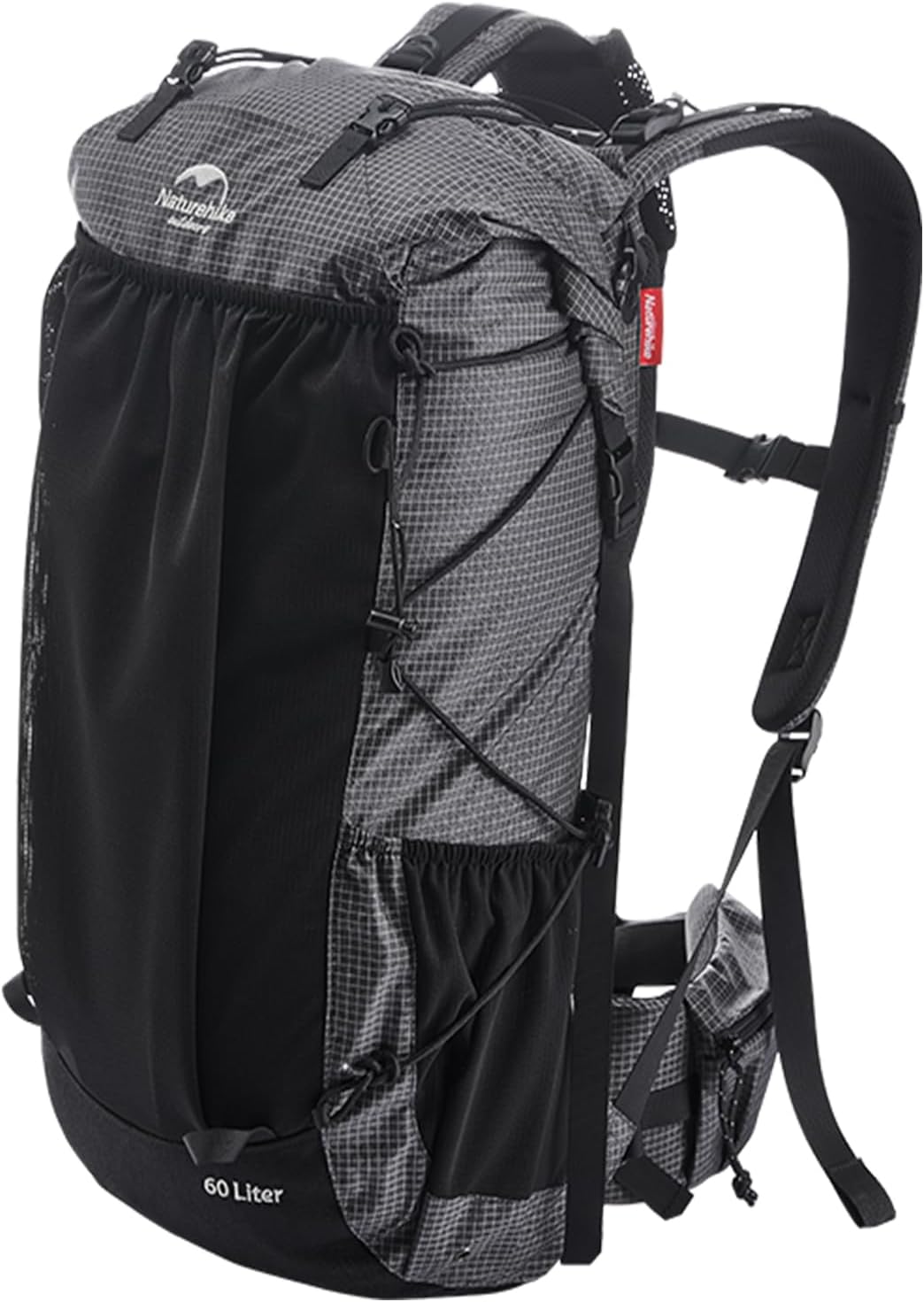 Naturehike 65L Rock Upgraded Internal Frame Hiking Backpack for Outdoor Camping Travel Backpacking with Rain Cover Ultralight Backpack for Adults
