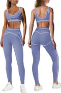 Nirovien Womens 2 Piece Workout Sets Yoga Sets Gym Outfits