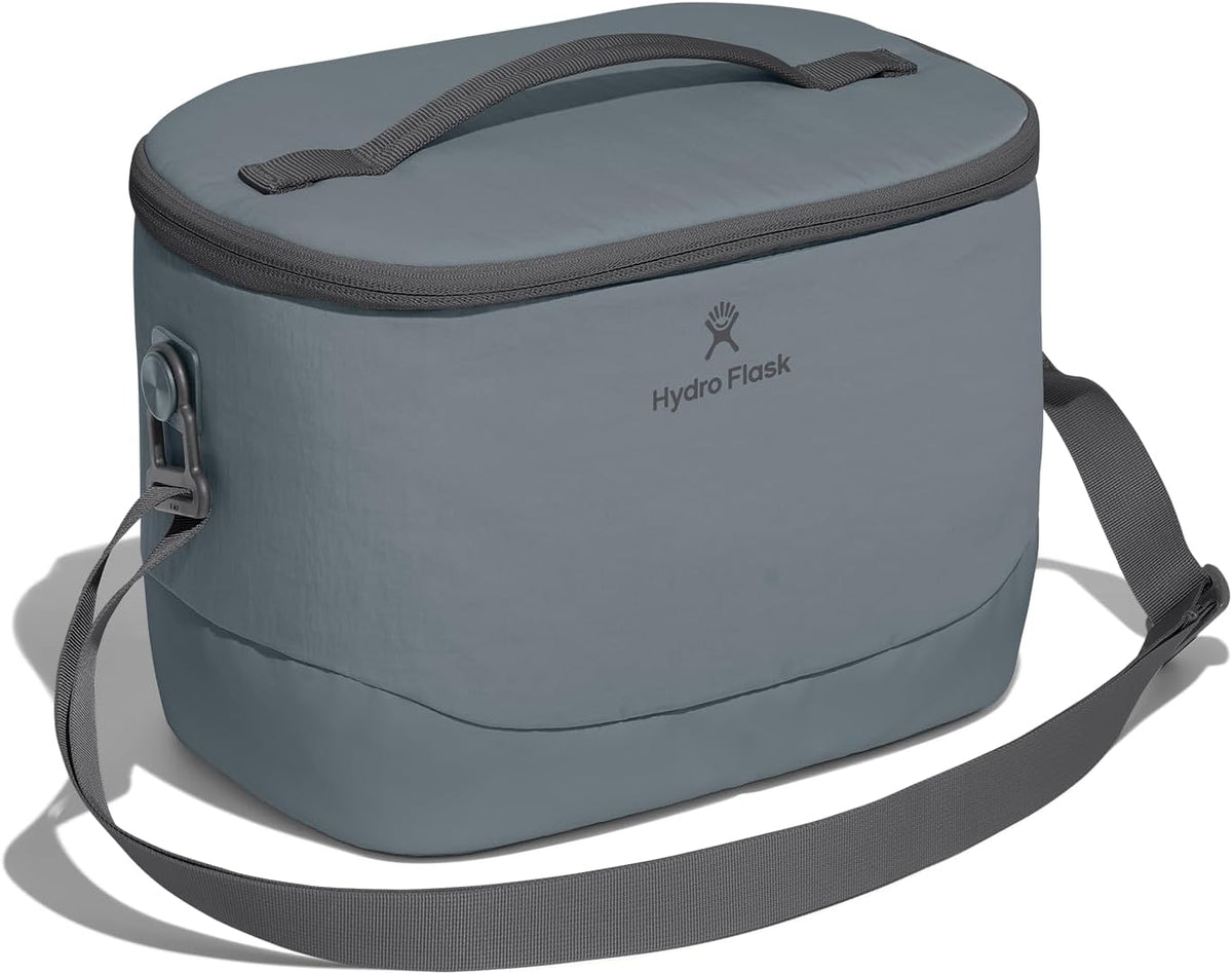 Hydro Flask Carryout Lunch Bag - Insulated Lunch Bag - Soft Travel Cooler Shale Gray