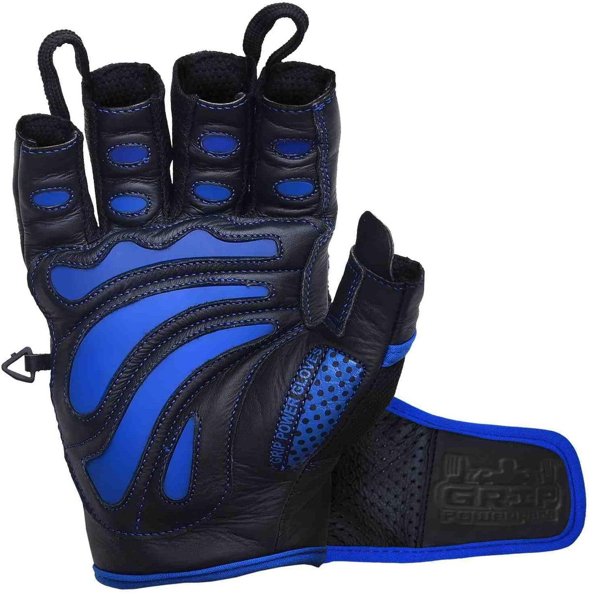 Elite Leather Gym Gloves – Grip & Comfort Design for Weightlifting, Powerlifting, Bodybuilding & Strength Training Workouts for Men & Women
