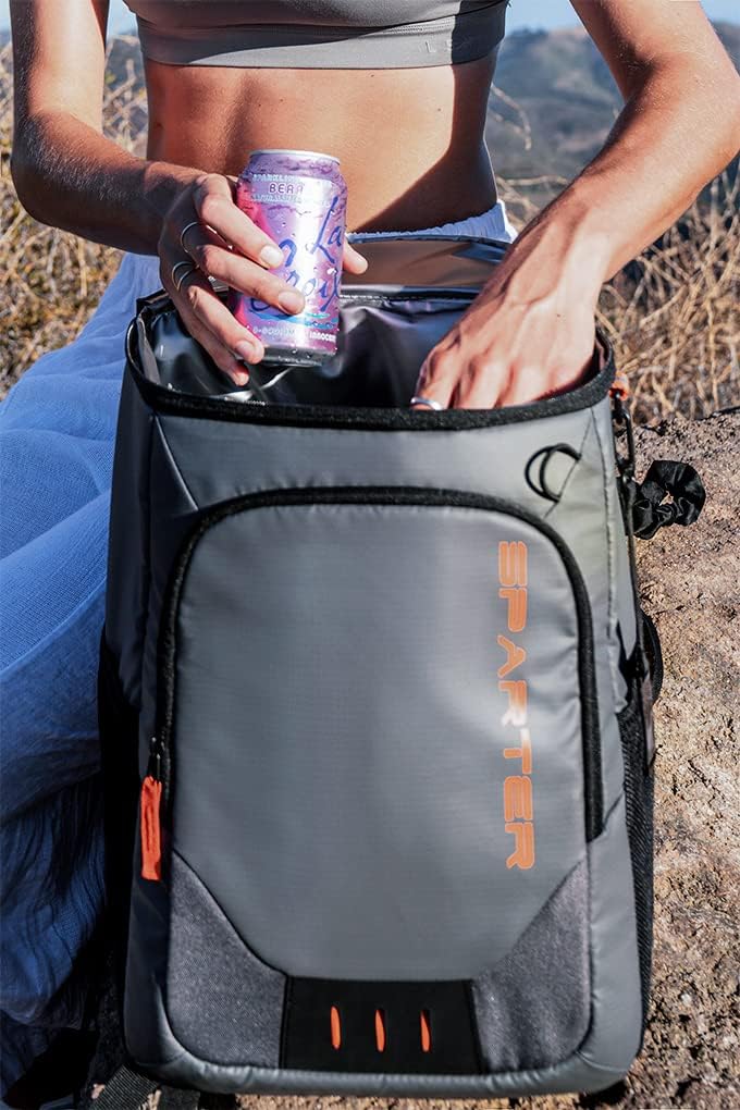 SPARTER Backpack Cooler Insulated 33/49 Can Leakproof Waterproof Bag Beach