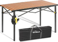 Join Nature 46.4" Large Camping Table for 2-6 People, Heavy Duty Foldable