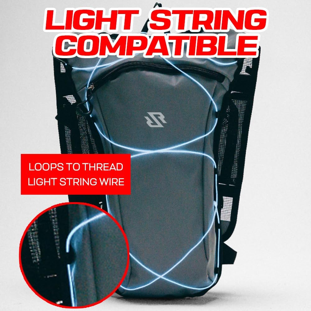 Lightweight Hydration Backpack, Festival Approved Hydration Pack Rave