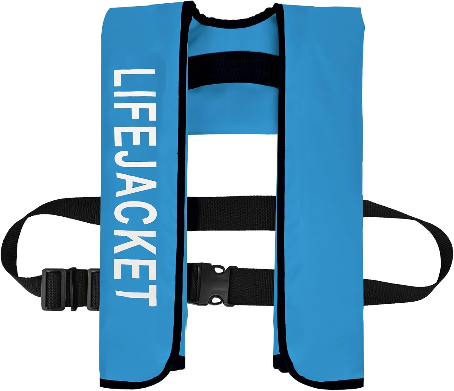 Adult Automatic Inflatable Kayak Vest PFD,Water Sports Vest for Boating Fishing Kayaking SUP Paddleboarding（fit Weight Below 330 lbs）