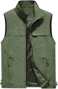 Men's Fishing Vest Utility Casual Lightweight Outdoor Vest Work Fish Photo Travel Sleeveless Jackets Vest