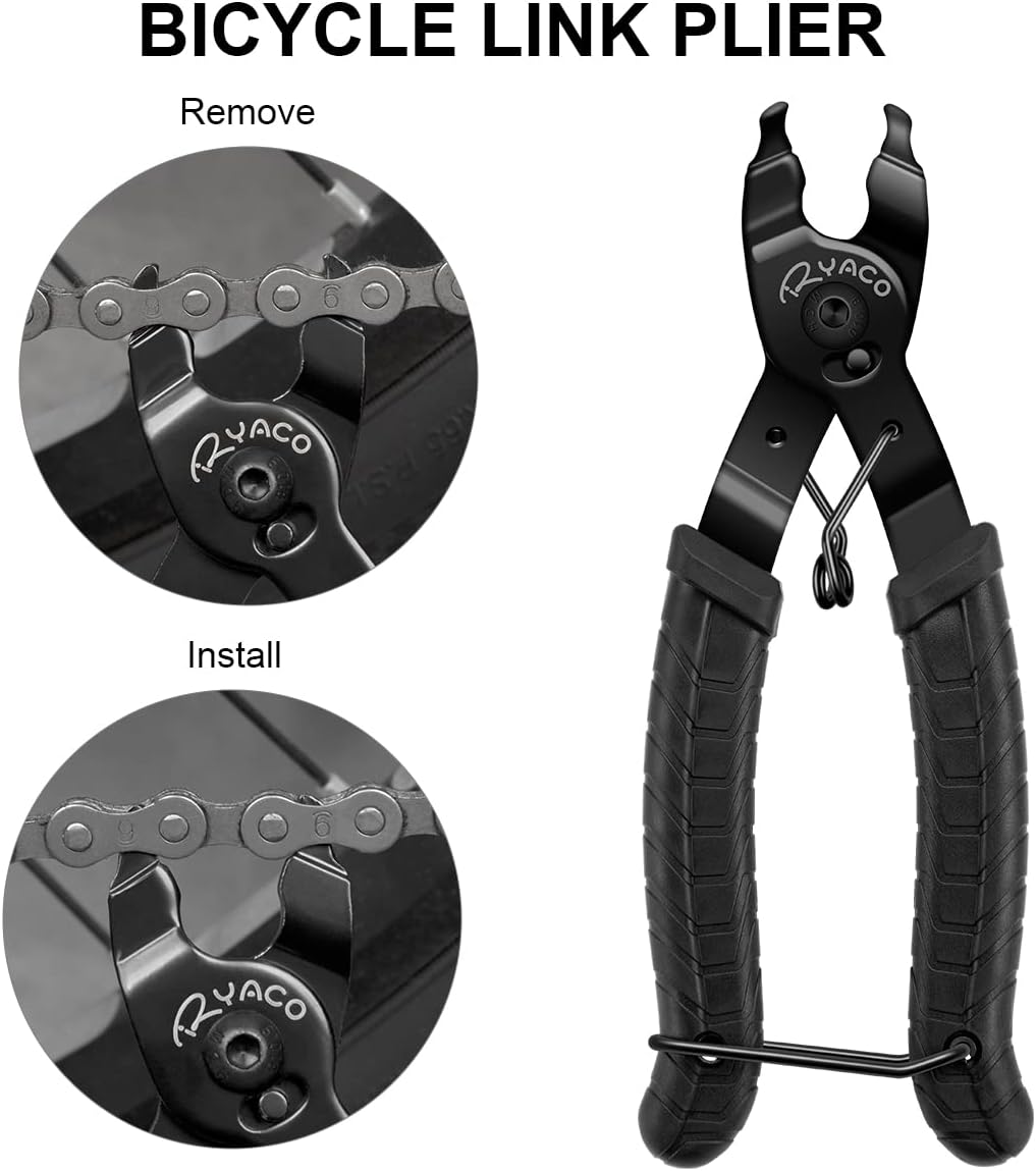 Ryaco Bike Chain Tools Set Chains Link Repair, Professional Tool Kit