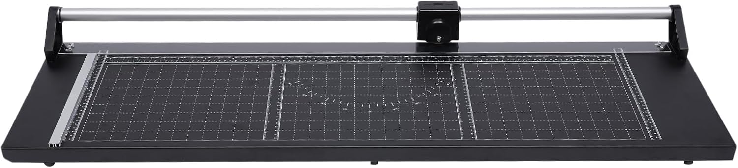 Precision Manual Rotary Paper Trimmer 36 inch Sharp Photo Paper Rolling Cutter Heavy Duty