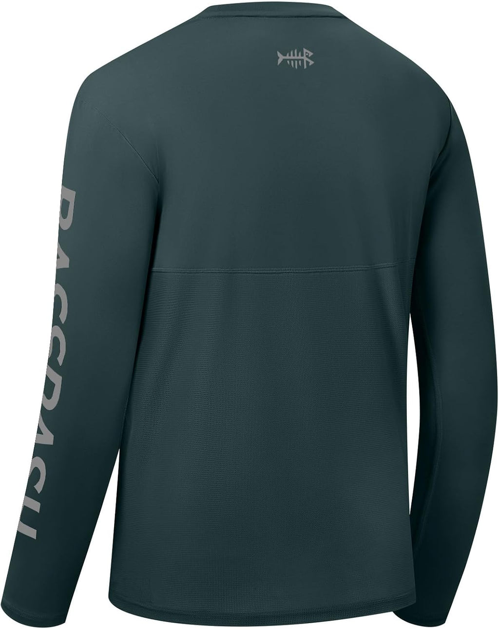BASSDASH Fishing T Shirts for Men UV Sun Protection UPF 50+ Long Sleeve Tee T-Shirt