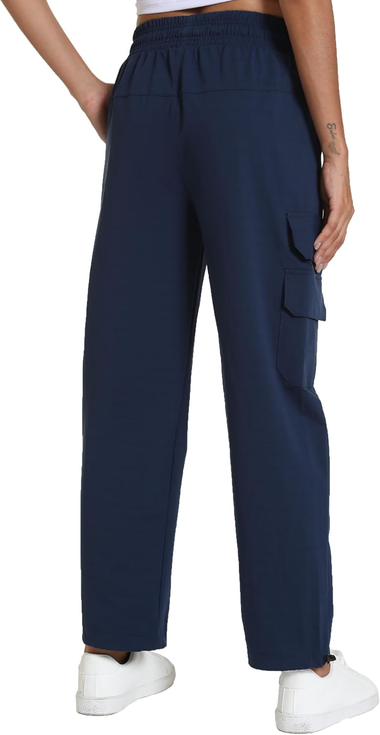 Rrosseyz Women's Hiking Pants with Pockets Lightweight Water Resistant