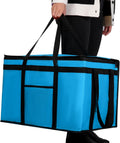 XXXL Insulated Food Delivery Bag Cooler Bags Keep Food Warm Catering Therma for doordash Catering Cooler Bags Keep Food Warm Catering Therma Catering Shopper hot Blue Blue…