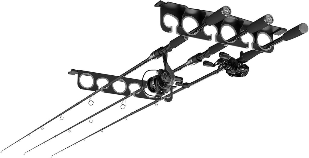 KastKing Horizontal Fishing Rod Holder, Gray, 1 Pack