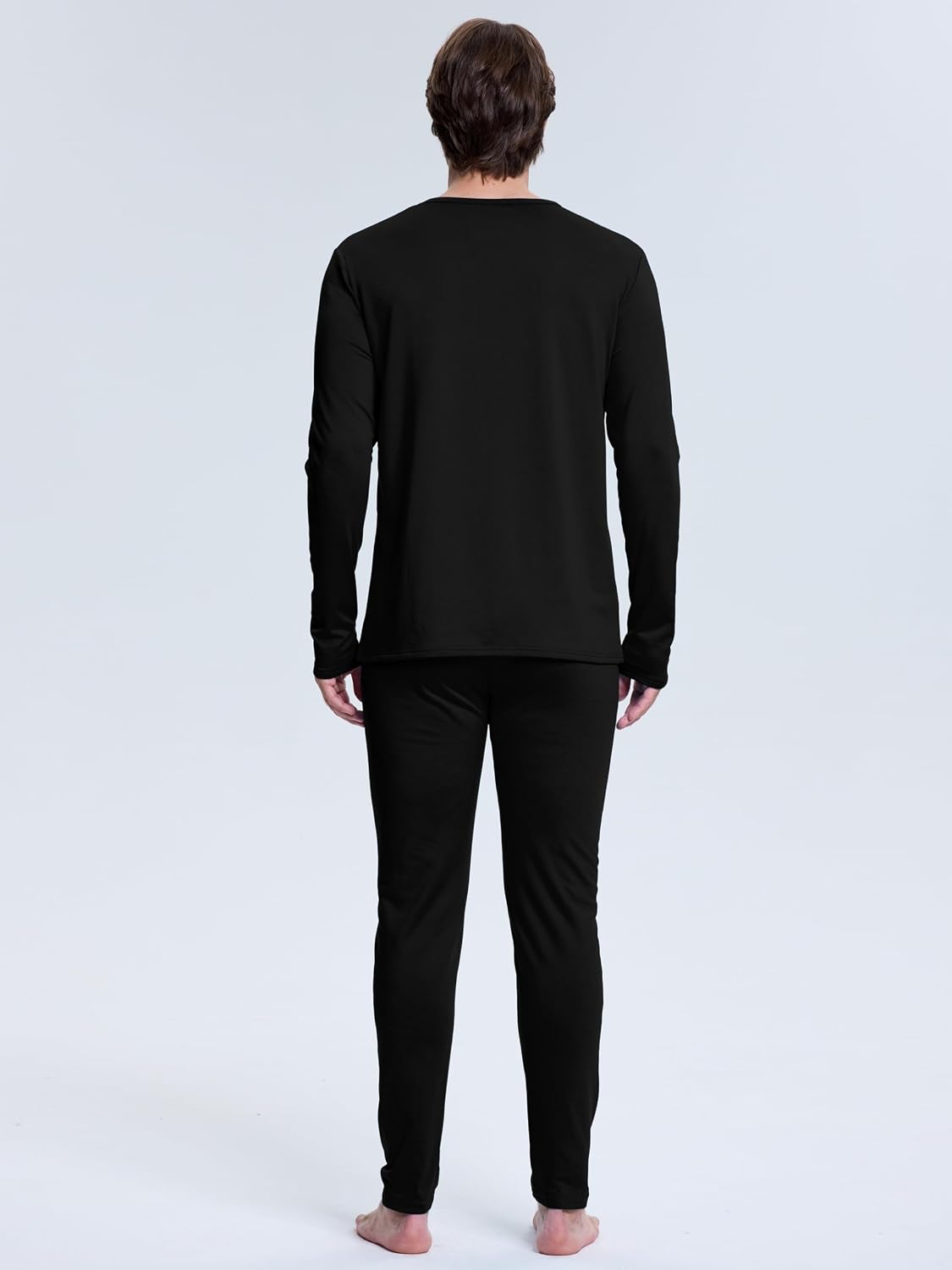 Thermal Underwear for Men Fleece Lined Long Johns for Mens Winter