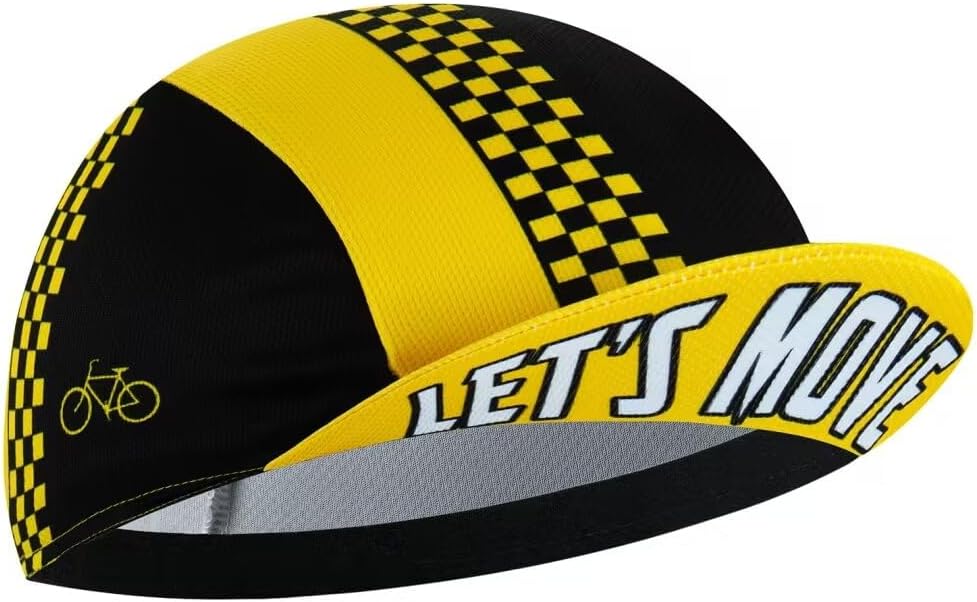 Cycling Cap for Man and Woman Cycling Hat Under Helmet-Polyester Breathable Sweat Absorbent