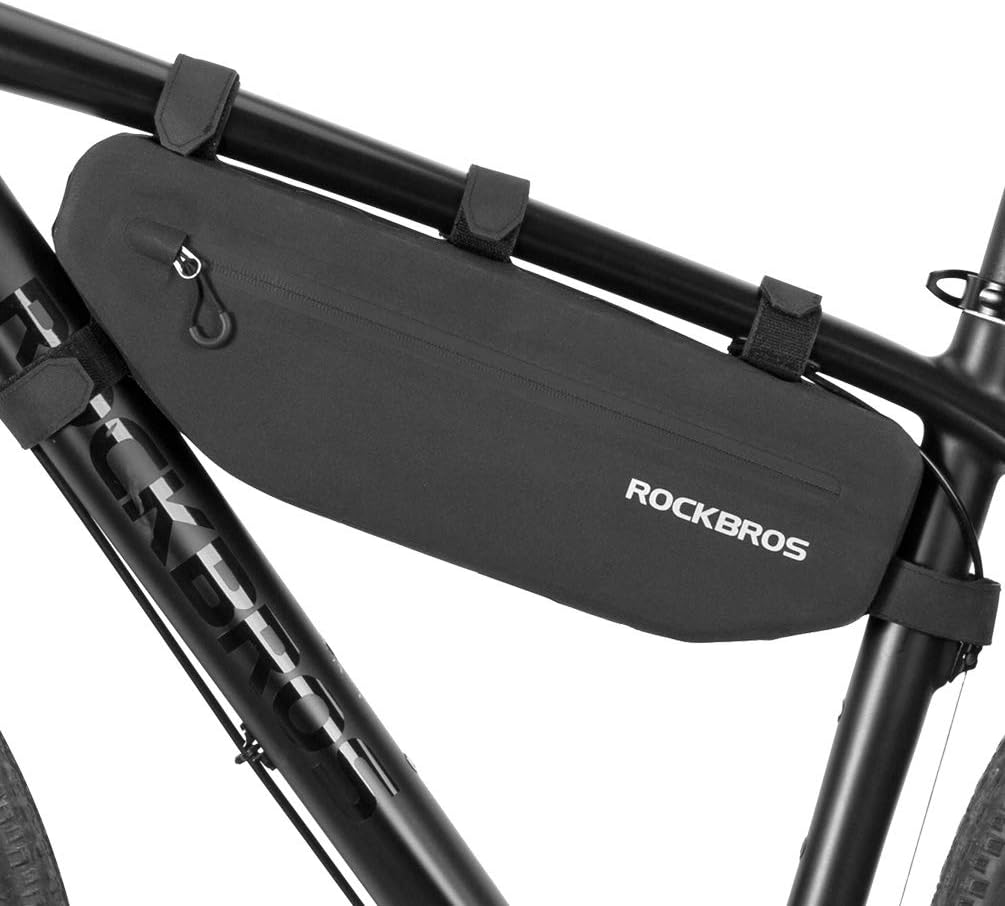 ROCKBROS Bike Frame Bag 840D Nylon Waterproof Bike Triangle Bag Bicycle