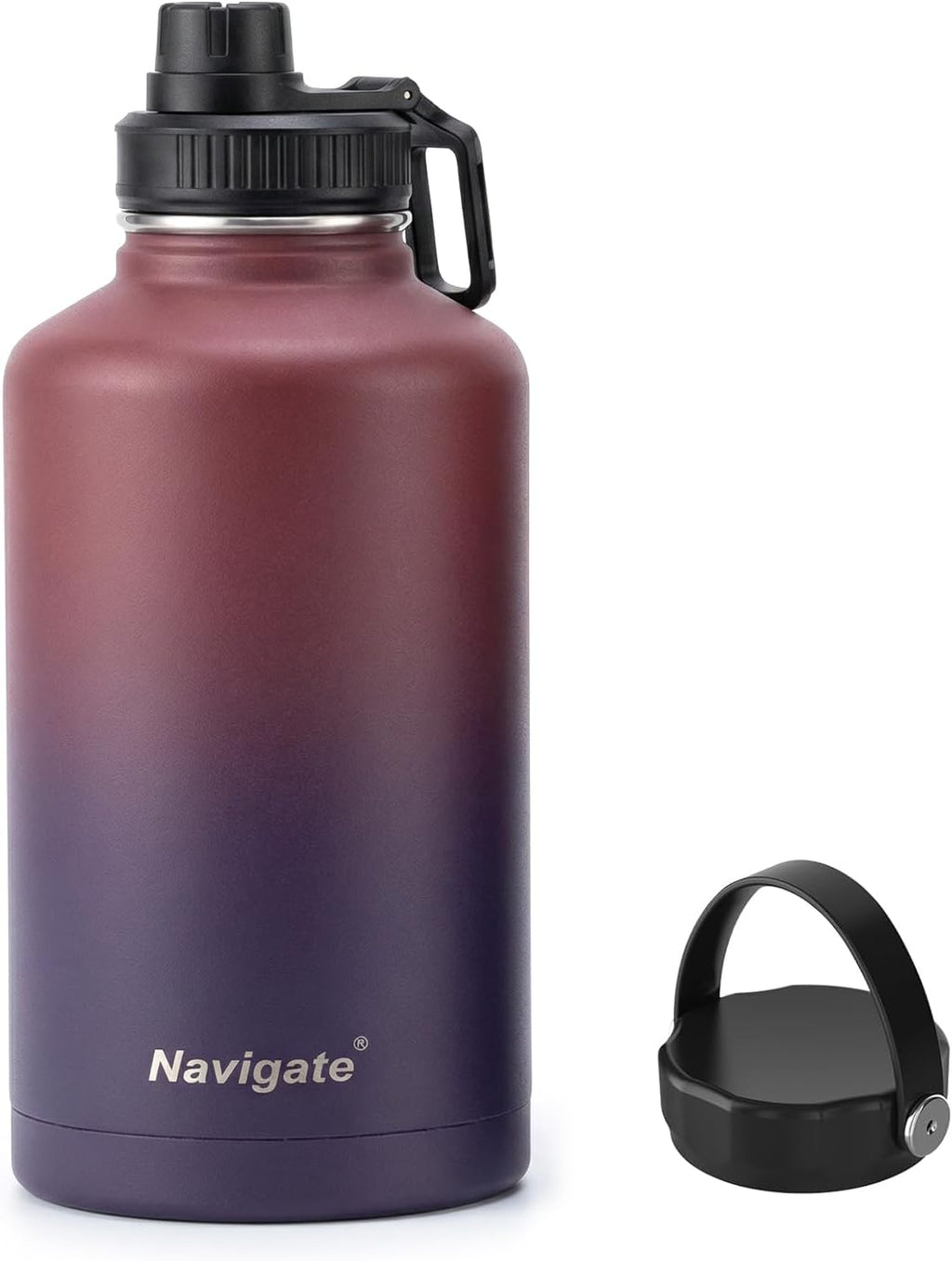 Navigate 32oz Insulated Water Bottle for Sports, Keep Cold 24H