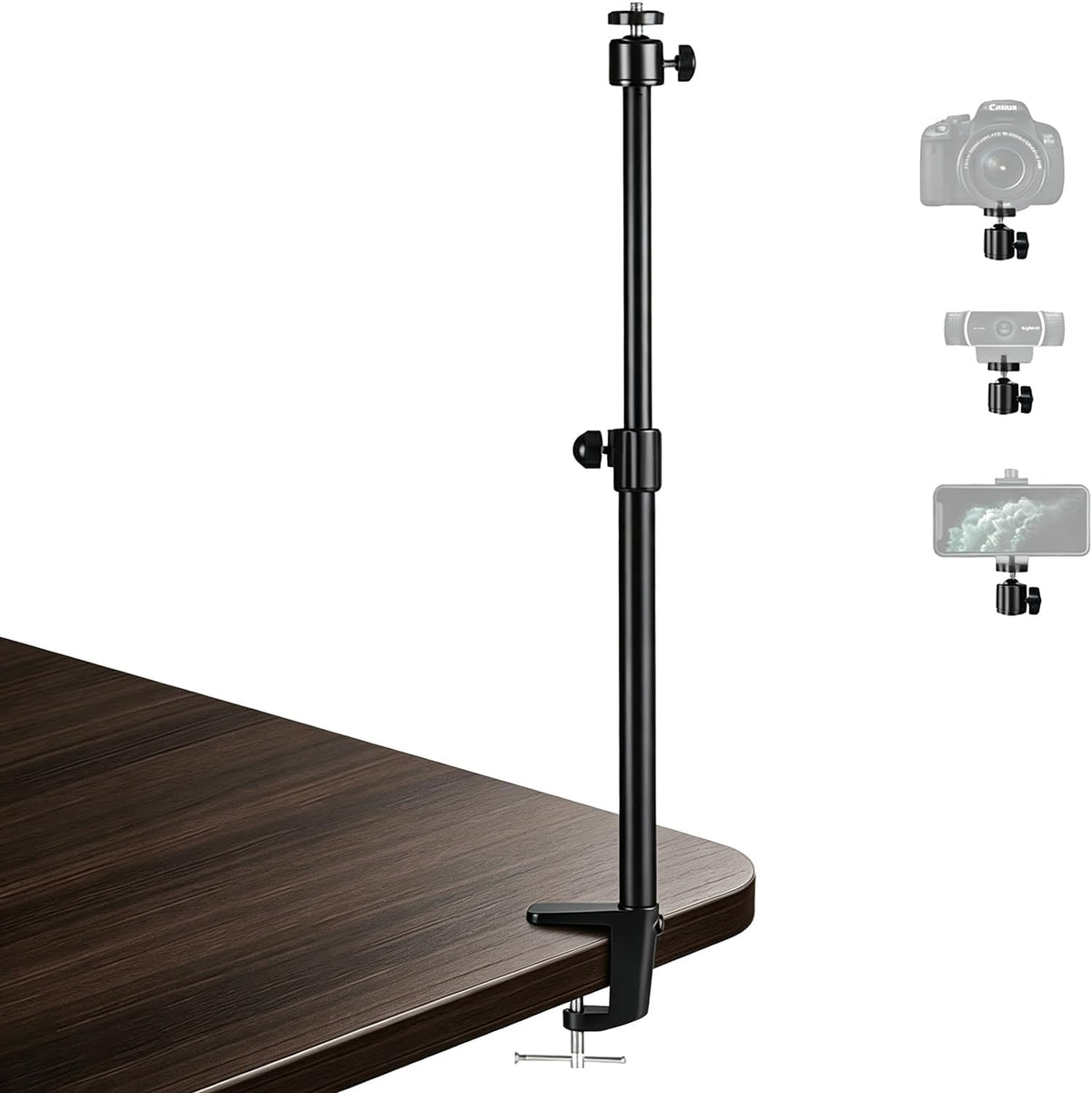 Camera Desk Mount Overhead Camera Stand for Desk