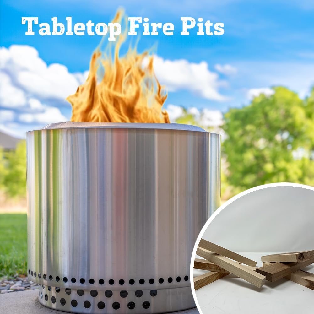 Premium Kiln Dried Wood Kindling for Pizza Ovens, Tabletop Fire Pits & Campfires
