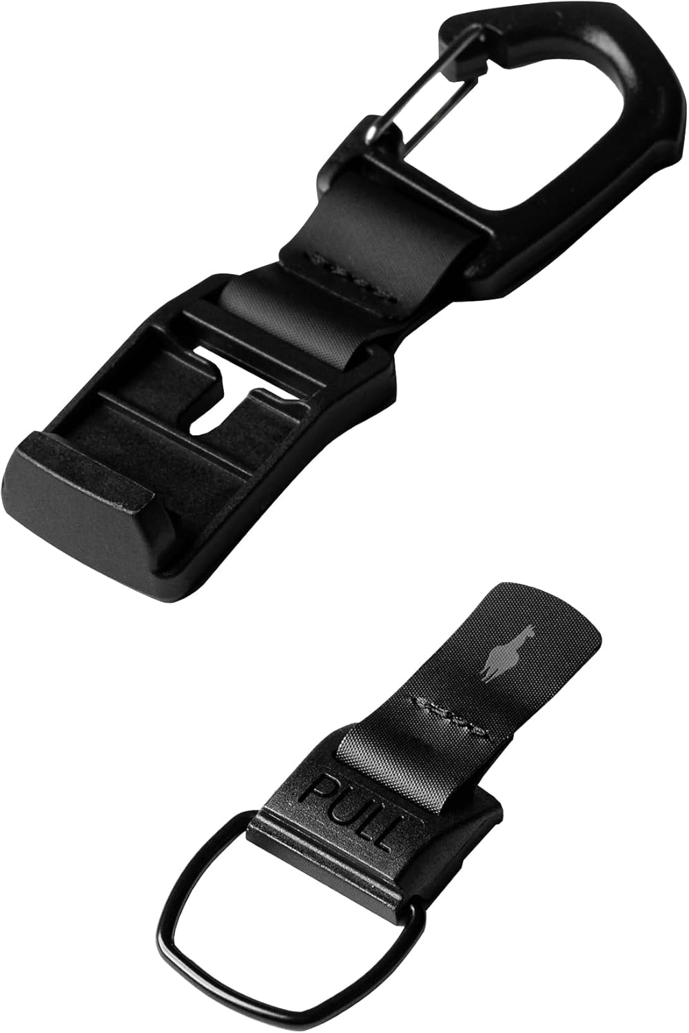 ALPAKA HUB Carabiner Quick Release Keychain with Magnetic Belt Clip
