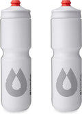 HydraPak Breakaway Surge Lightweight Bike Water Bottle (30oz, White)
