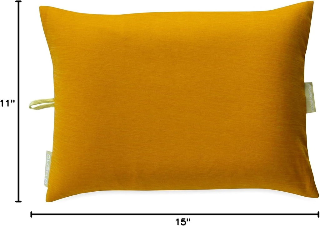 NEMO Equipment Fillo Elite Camping Pillow - Mango/Citron