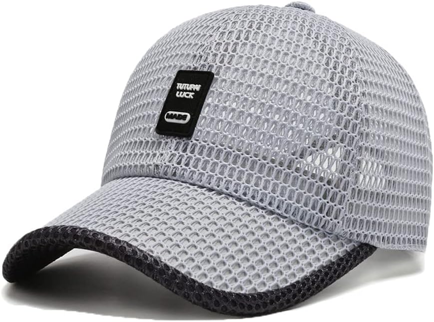 FASHIXD Summer Mesh Baseball Cap for Men Women Golf Trucker Hats