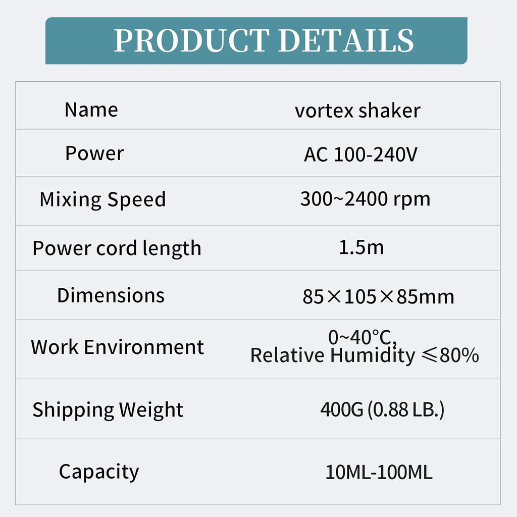 Model Vortex Paint Shaker Mixer,0-2400RPM