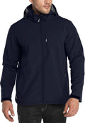 Outdoor Ventures Men's Softshell Jacket Waterproof Fleece Rain Shell Coat