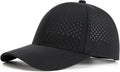 FEINION Men Laser Mesh Breathable Snapback Baseball Cap