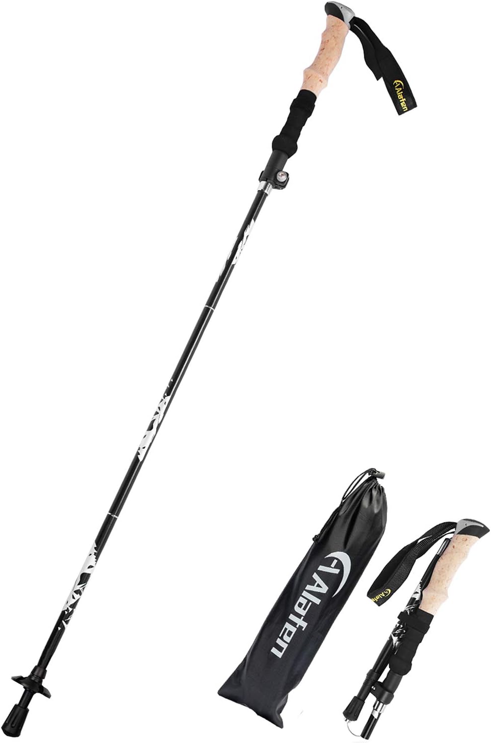 A ALAFEN 7075 Aluminum Folding Hiking Pole
