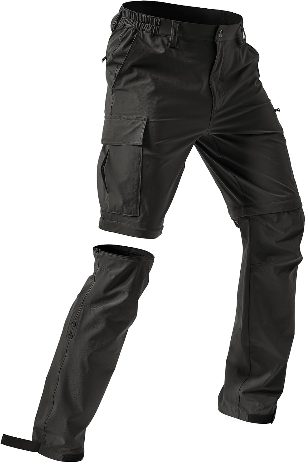 Moosehill Men's Hiking Pants: Convertible Quick-Dry
