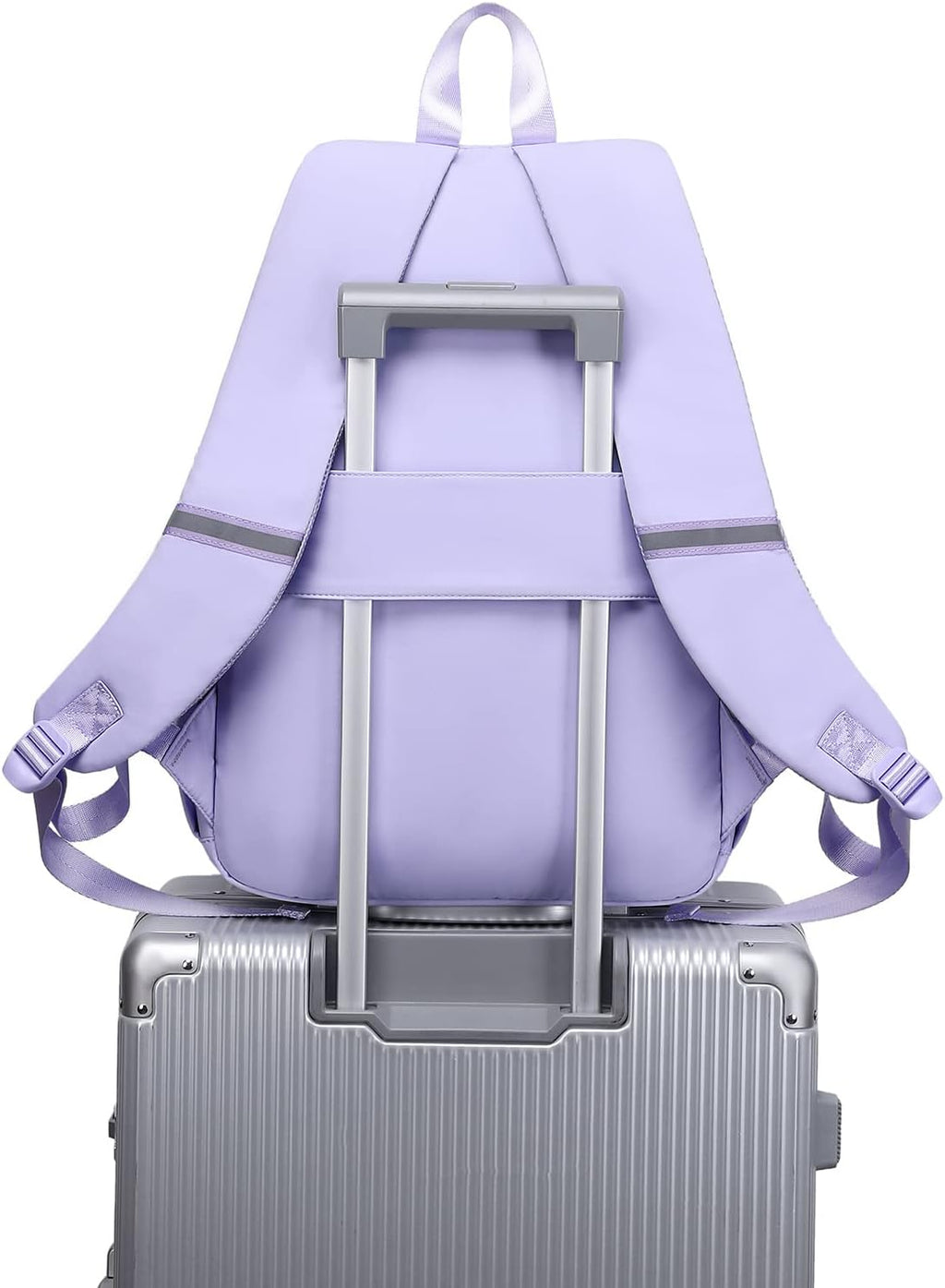 abshoo Big Student Laptop Backpack For College Women Middle High School Teen Girls Bookbag Travel Daypack (Purple)